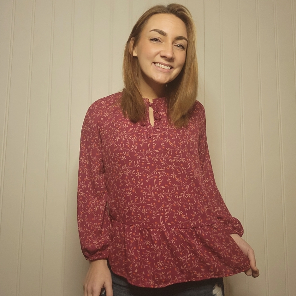 Pink Floral Old Navy Nlouse